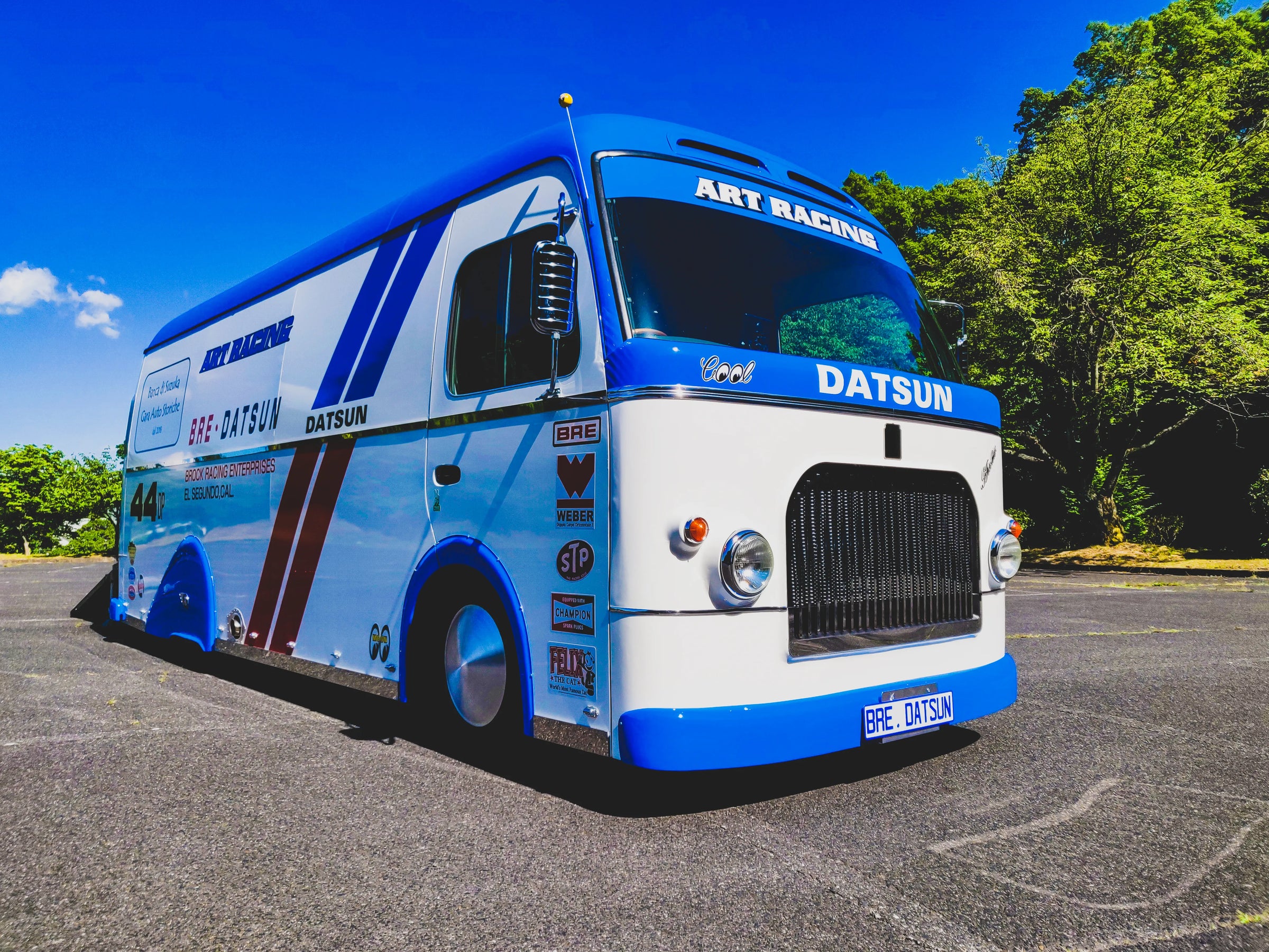 Art Racing, アートレーシング, カスタムカー, オリジナルカー、コンプリートカー, custom car, original design, Artoletti Transporter, アルトレッティ トランスポーター, トヨタ コースター, toyota coaster, datsun, ダットサン