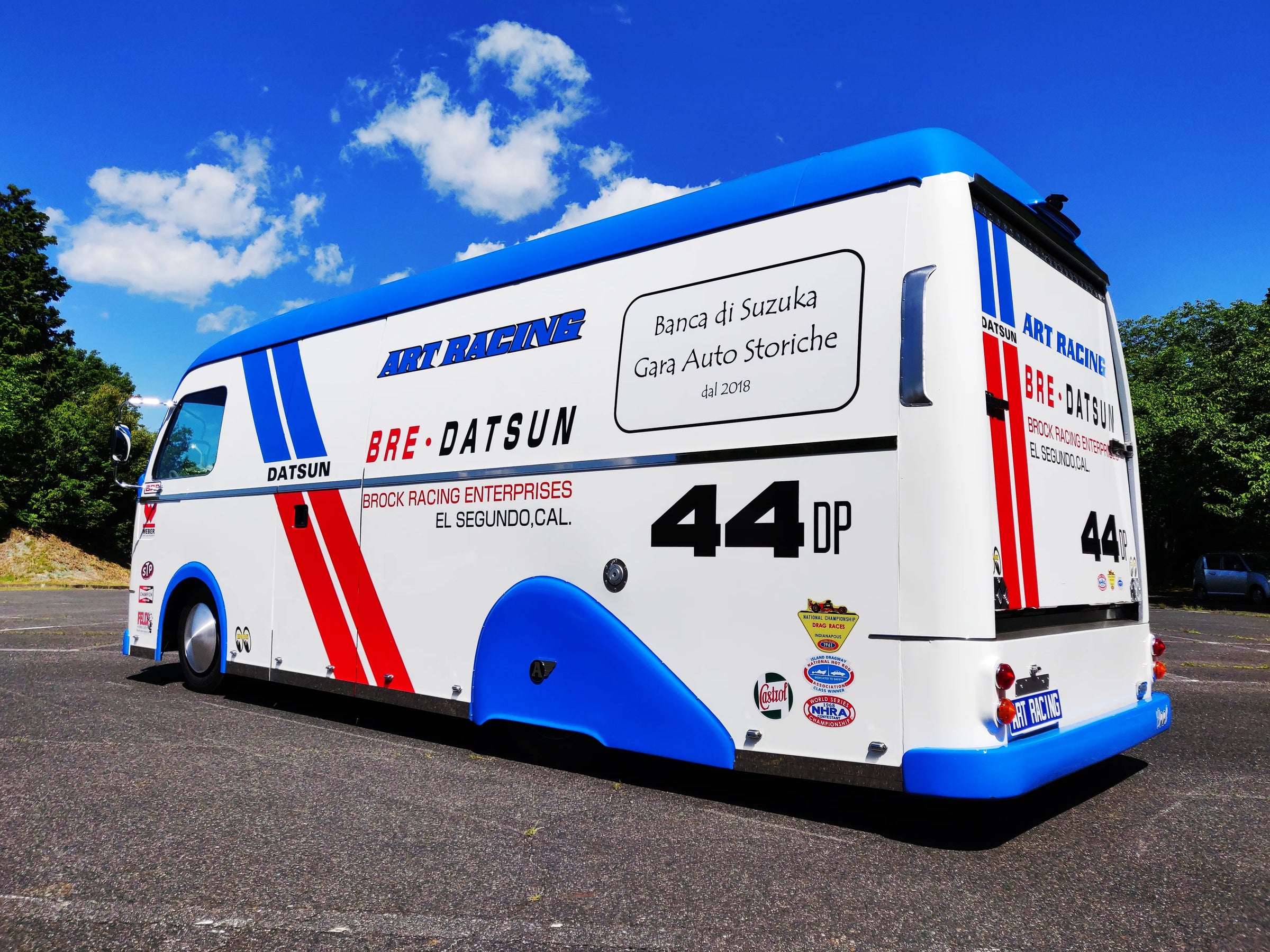 Art Racing, アートレーシング, カスタムカー, オリジナルカー、コンプリートカー, custom car, original design, Artoletti Transporter, アルトレッティ トランスポーター, トヨタ コースター, toyota coaster, datsun, ダットサン